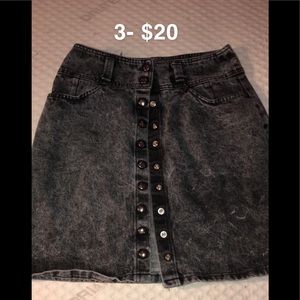 Girls Jean Skirt